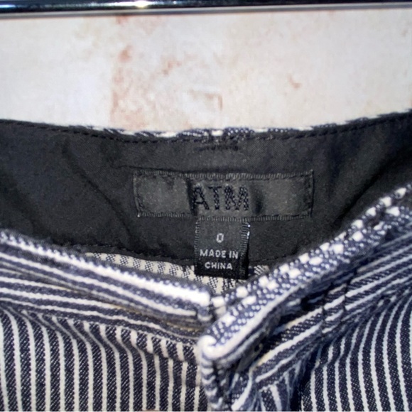ATM Women’s Railroad Stripe Pant Size 0 - Picture 10 of 10